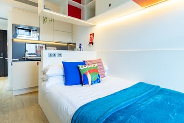 Deluxe Studio at Spring Mews, Tinworth Street, Vauxhall, London, SE115EL - Image 6